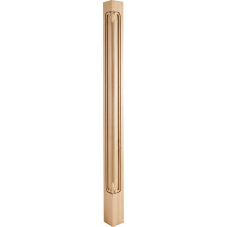 Hardware Resources 2-3/4" Wx2-3/4"Dx42"H Alder Acanthus Corner Post CP-1-42ALD